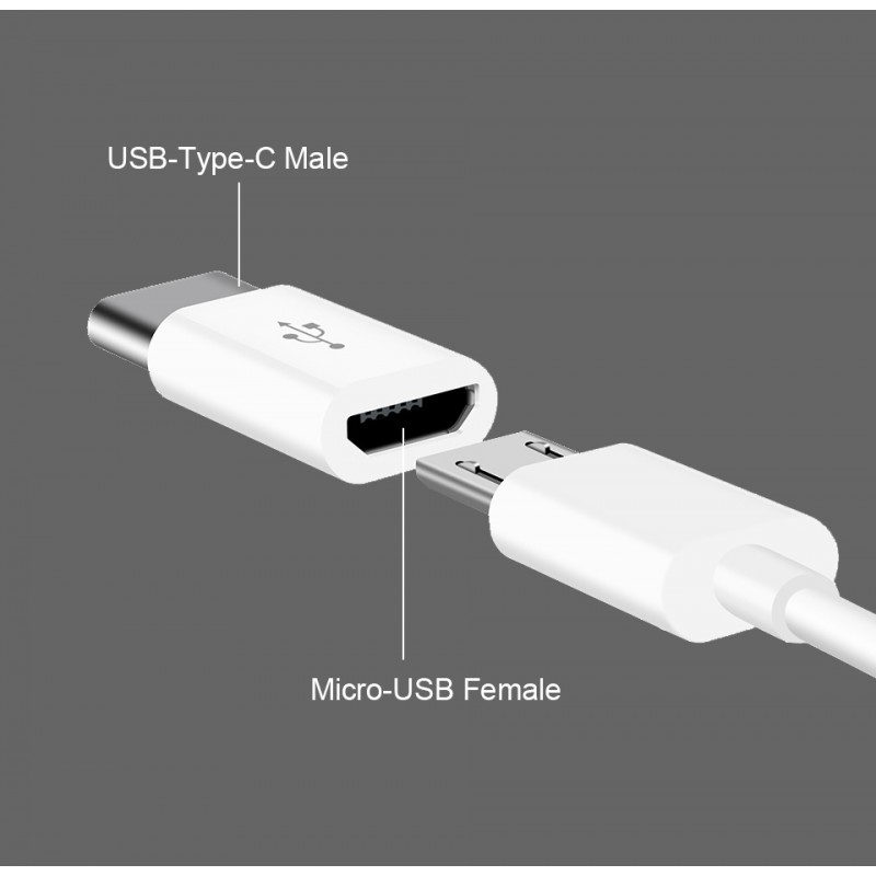 Adaptador Micro usb a usb C Adaptador Micro usb a usb C