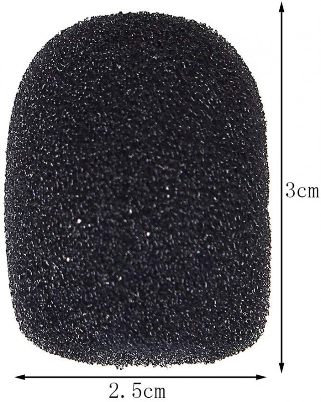 Espuma antipop para micr贸fono solapero Espuma antipop para micr贸fono solapero