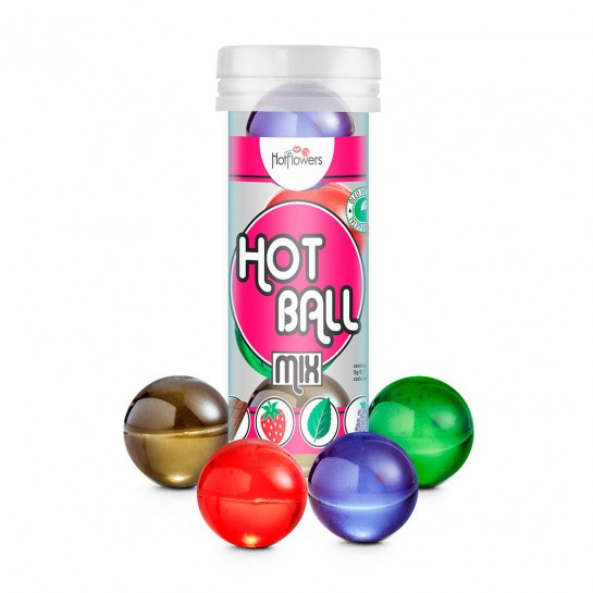 HOT BALL MIX CAPSULAS - 4 UNIDADES SABORIZADOS