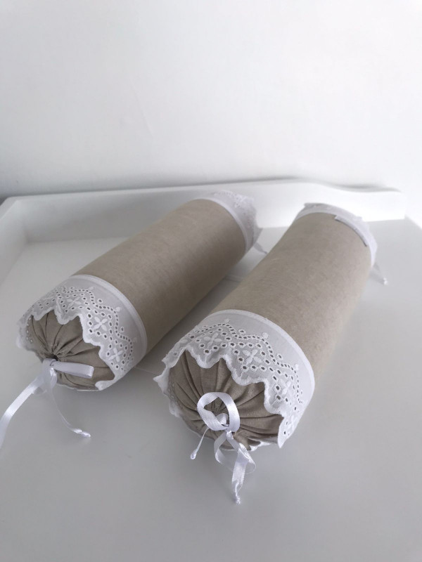 Ataja bebe bordado Ingles mescla