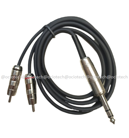 Cable pro RCA a plug estéreo (1,2 M) (GR1044)
