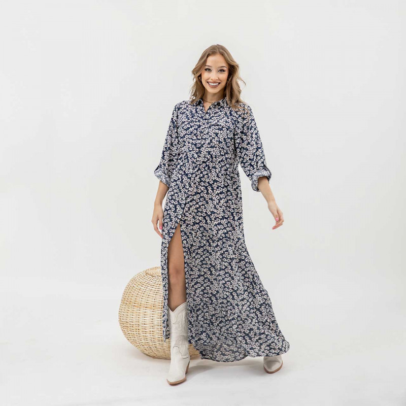 Vestido Camisero Estampado Cod. 7220141