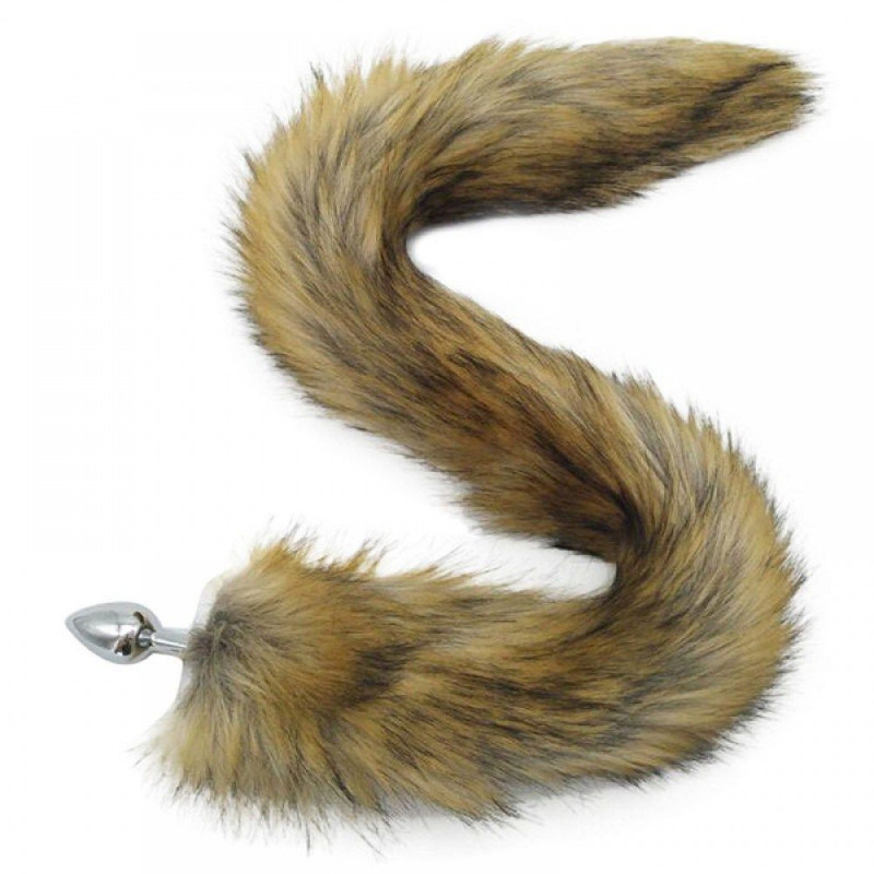 PLUG ANAL COLA DE ZORRO TAMAÑO P