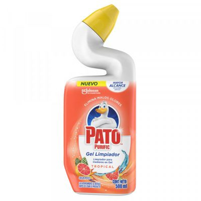 Desinfectante para inodoro Pato en Gel 500ml.