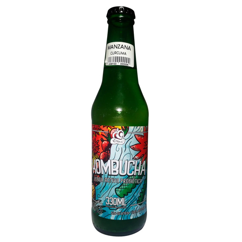 KOMBUCHA MANZANA-CURCUMA