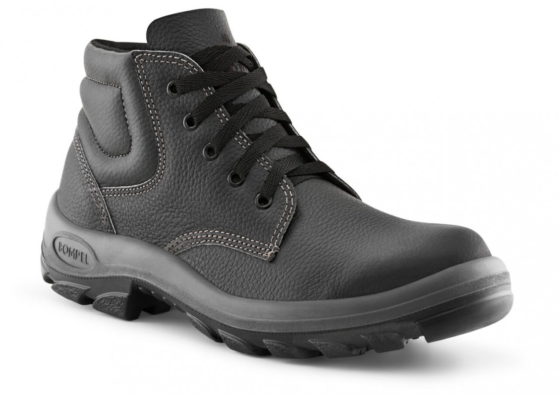 Zapatón Acordonado Negro Punta de Acero USAFE