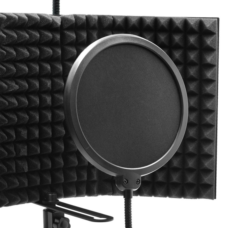 Espuma acústica para micrófono (escudo aislante) Espuma acústica para micrófono (escudo aislante)