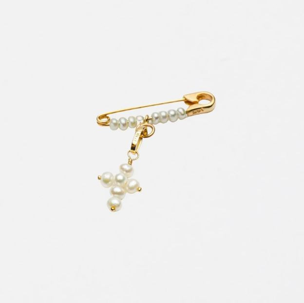 cross baby pin