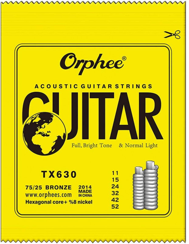 Cuerda para guitarra acústica Orphee Cuerda para guitarra acústica Orphee