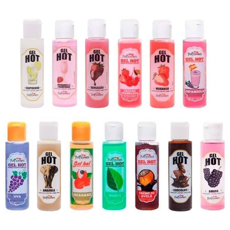 Gel comestible hot