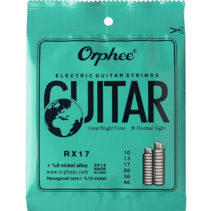Cuerda para guitarra eléctrica Orphee Cuerda para guitarra eléctrica Orphee