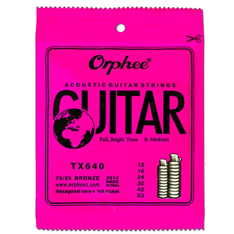Cuerda para guitarra acústica Orphee Cuerda para guitarra acústica Orphee