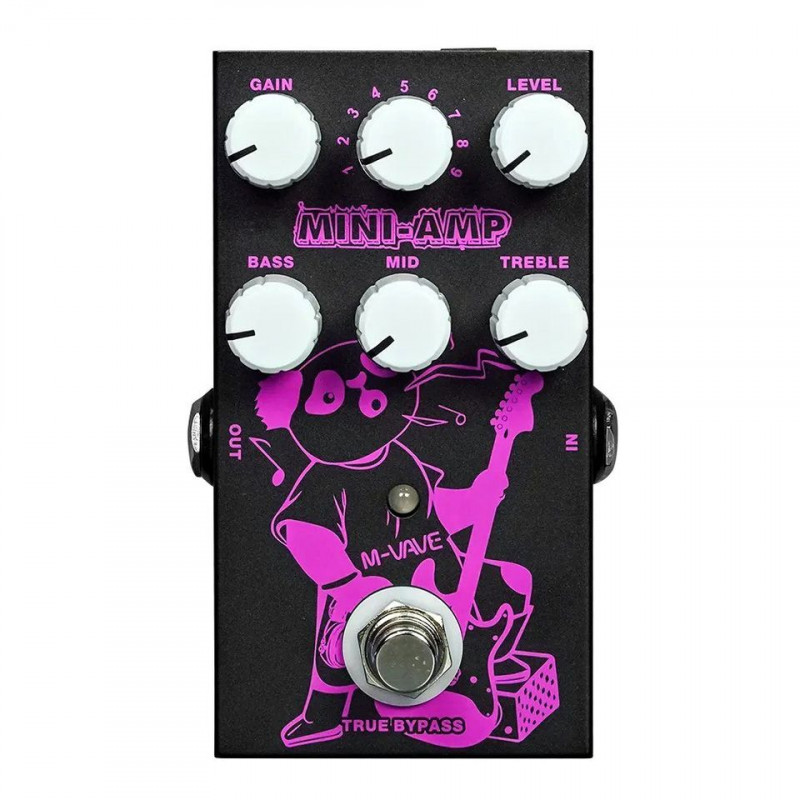 Pedal de efectos M-VAVE mini amp PD33