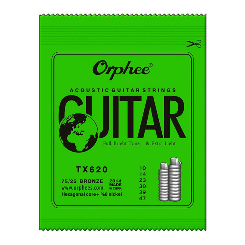 Cuerda para guitarra acústica Orphee Cuerda para guitarra acústica Orphee