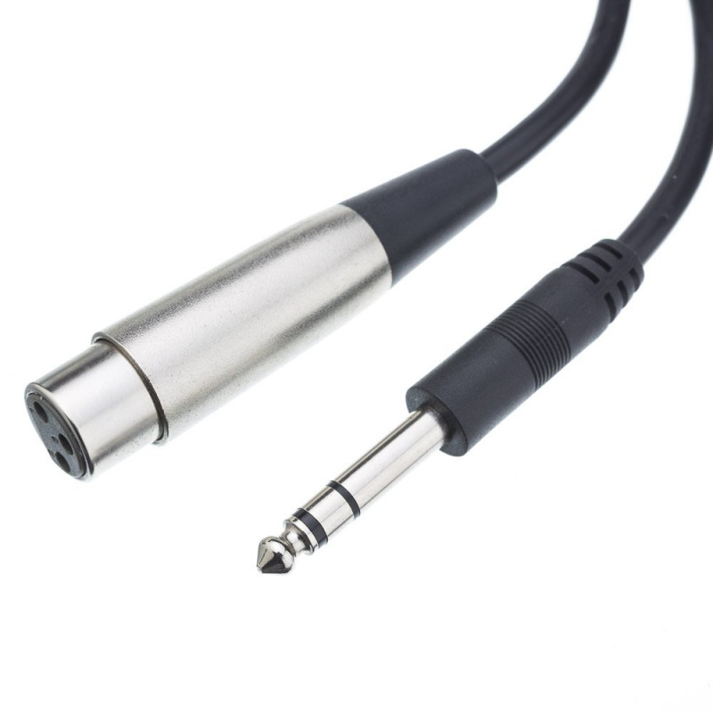 Cable PLUG a XLR (XLR a PLUG) Cable PLUG a XLR (XLR a PLUG)