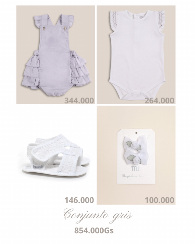 body manga smock gris