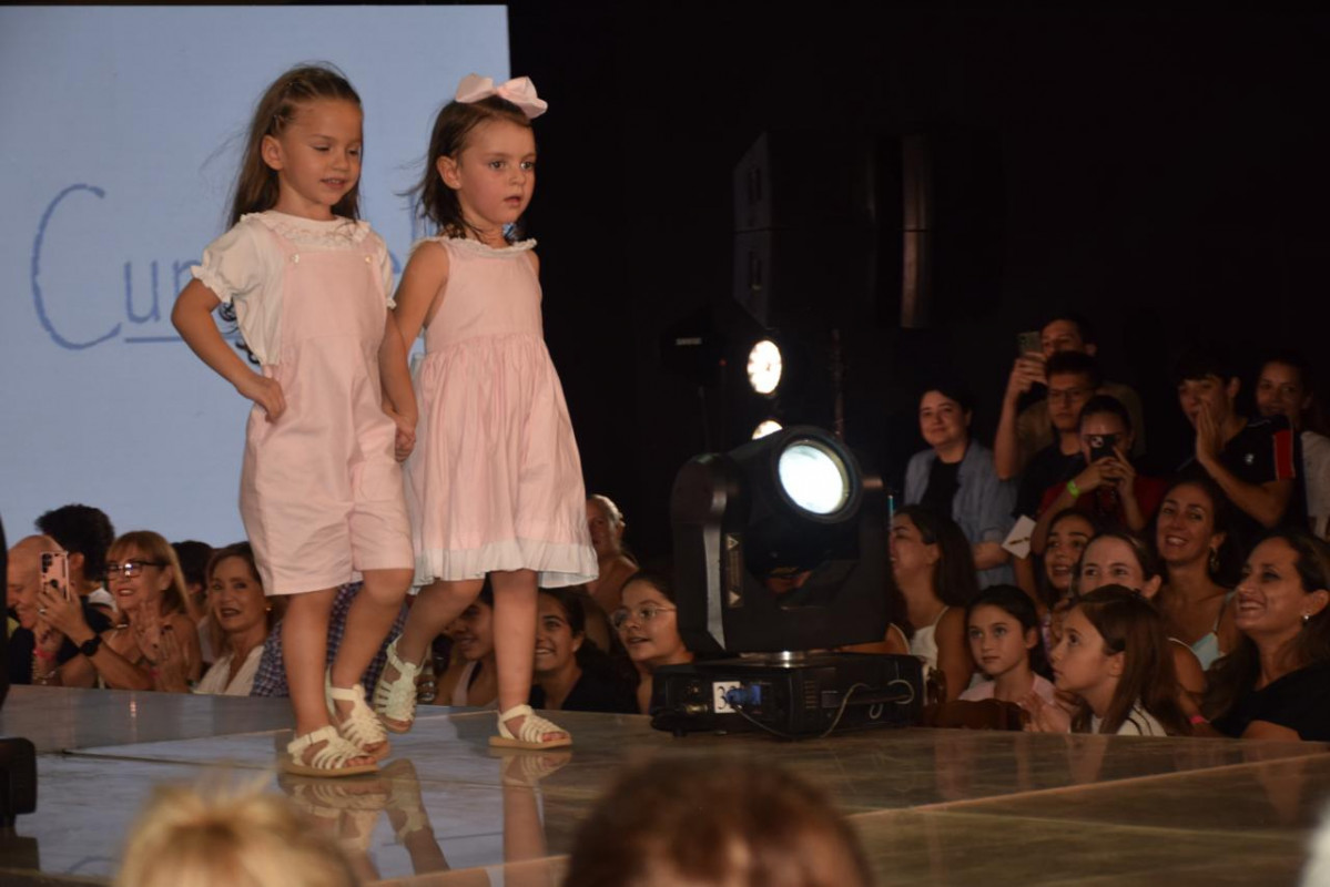 solera smock rayas rosa