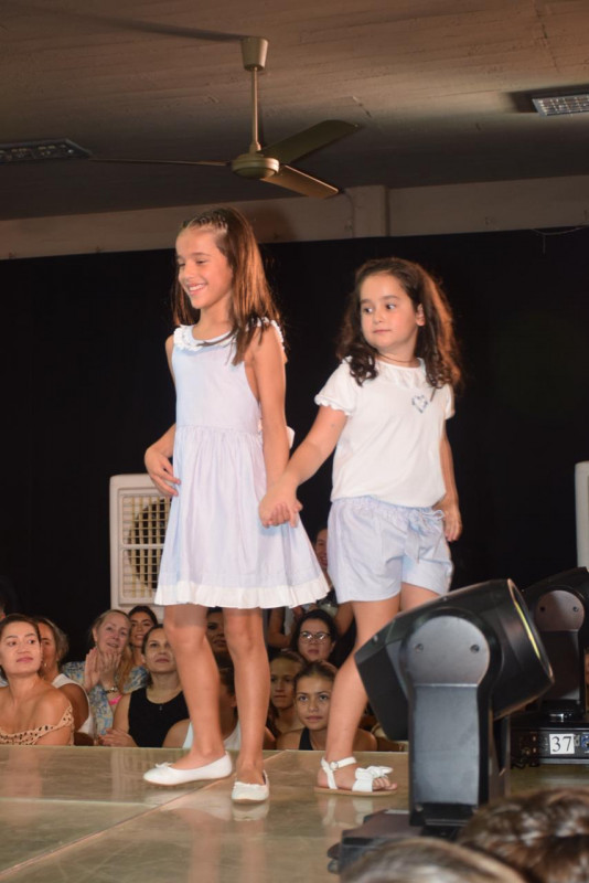 solera smock rayas celeste