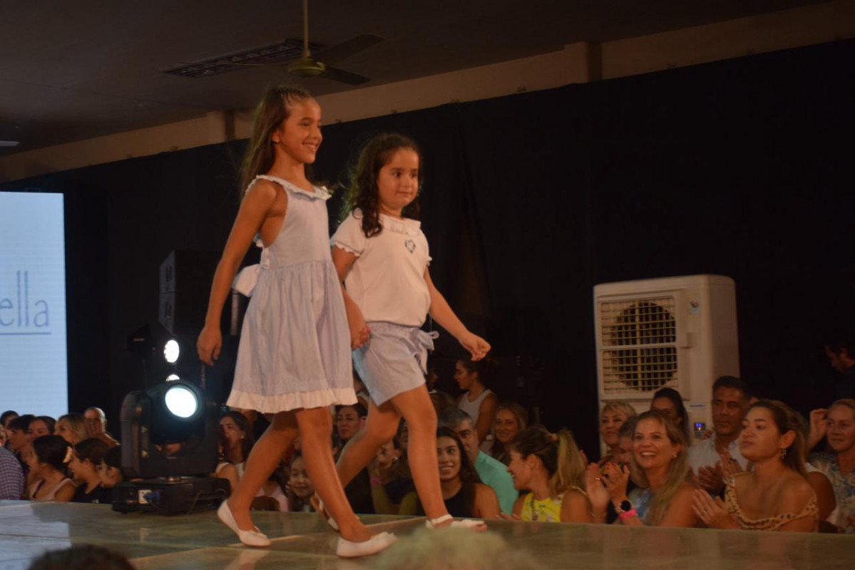 solera smock rayas celeste