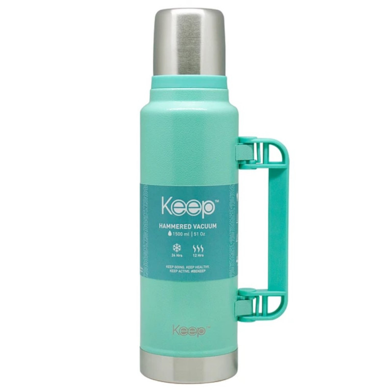 Termo Hammered 1,5 litros turquesa - Keep