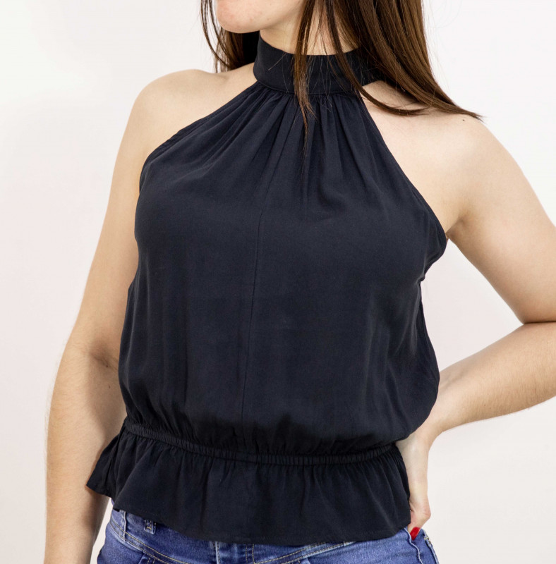 Blusa escote Halter Cod. 6210012