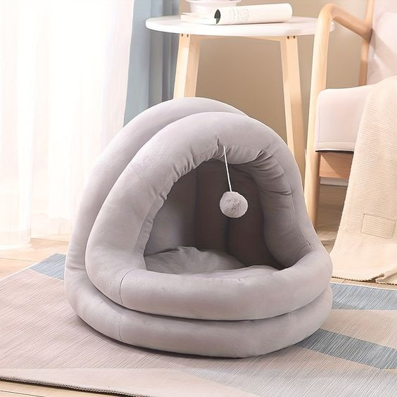 CAMITA PARA MASCOTAS CON PELOTA