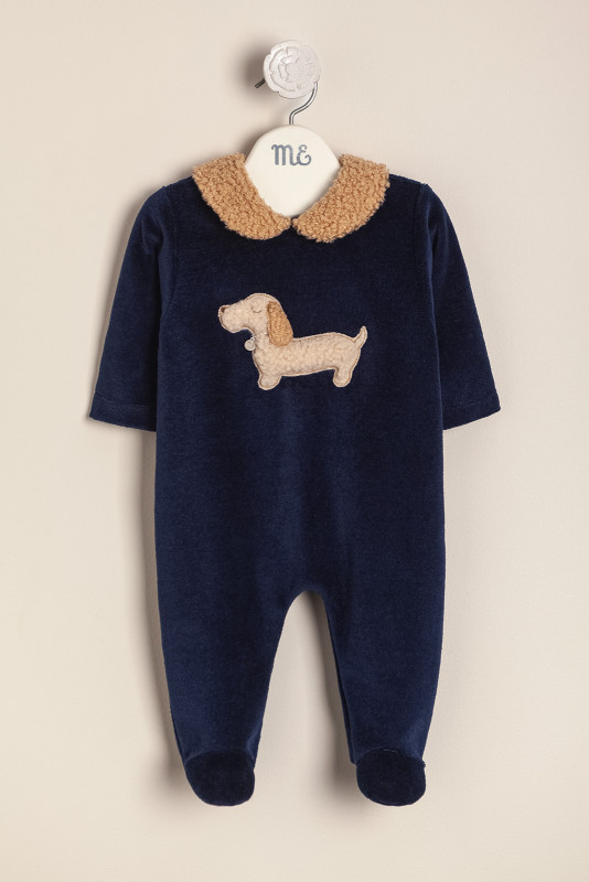 enterito de plush cuello bord perro oliver