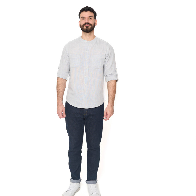 Camisa Caballero Cuellos Mao Cod.7240006