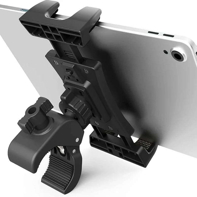 Soporte de celular / tablet 360 para pedestal de micr贸fono Soporte de celular / tablet 360 para pedestal de micr贸fono