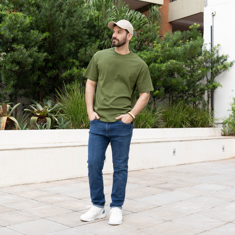 Remera M/C Oversize Caballero Cod.224268