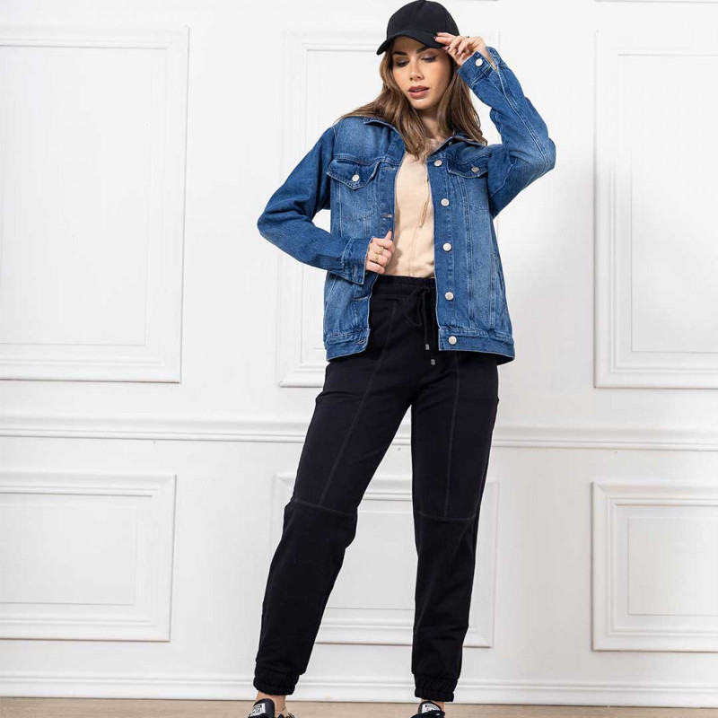 Campera Oversize Jeans Cod.1240092