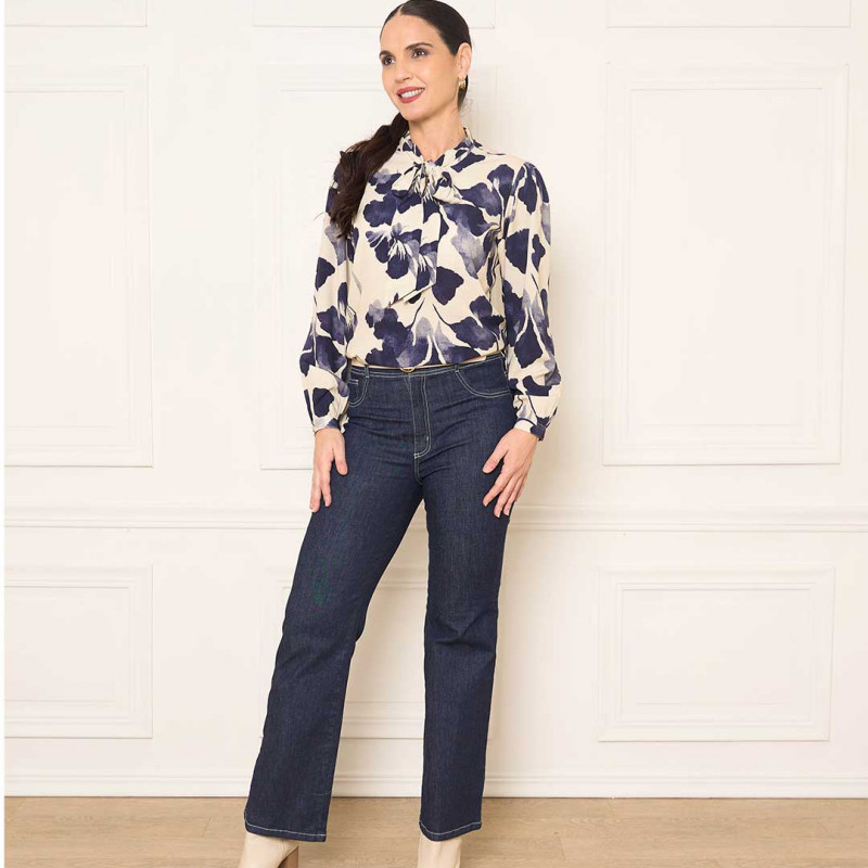 Pantalón Bootcut Elast. Cod.1240200