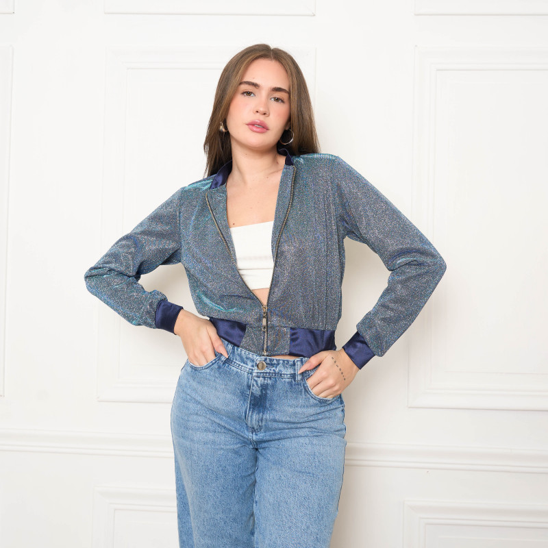 Campera C/ Brillo Cod.224254