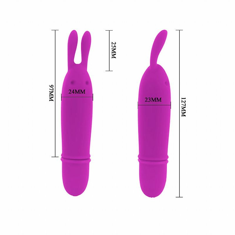 MINI VIBRADOR CONEJO - BOYCE - PRETTY LOVE