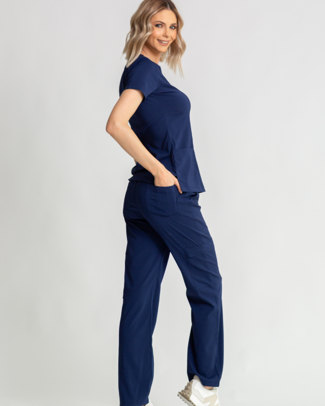 Ambos Tecno Fit Estrella Azul Marino