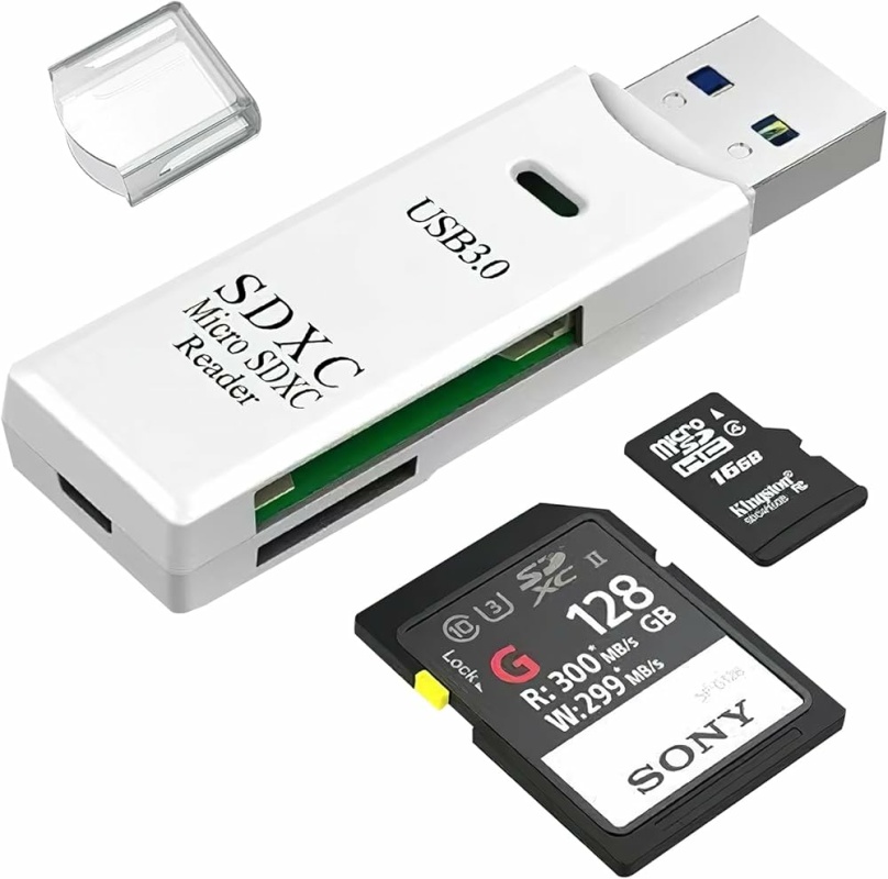 Lector de tarjeta 2 en 1 USB 3.0 Lector de tarjeta 2 en 1 USB 3.0