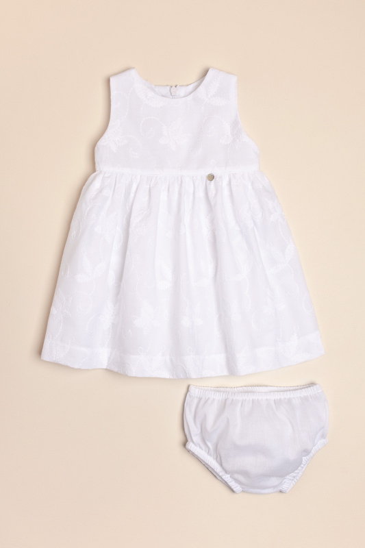 vestido voile bord simonetta
