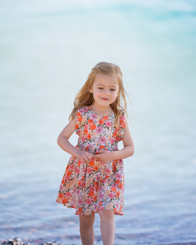 vestido estampa sofia