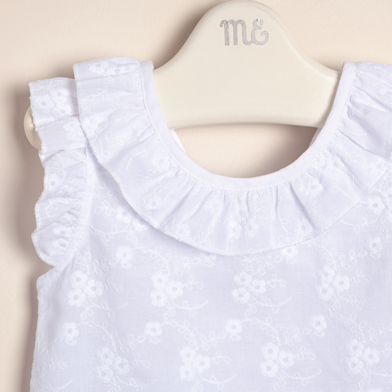 blusa de broderie nanina