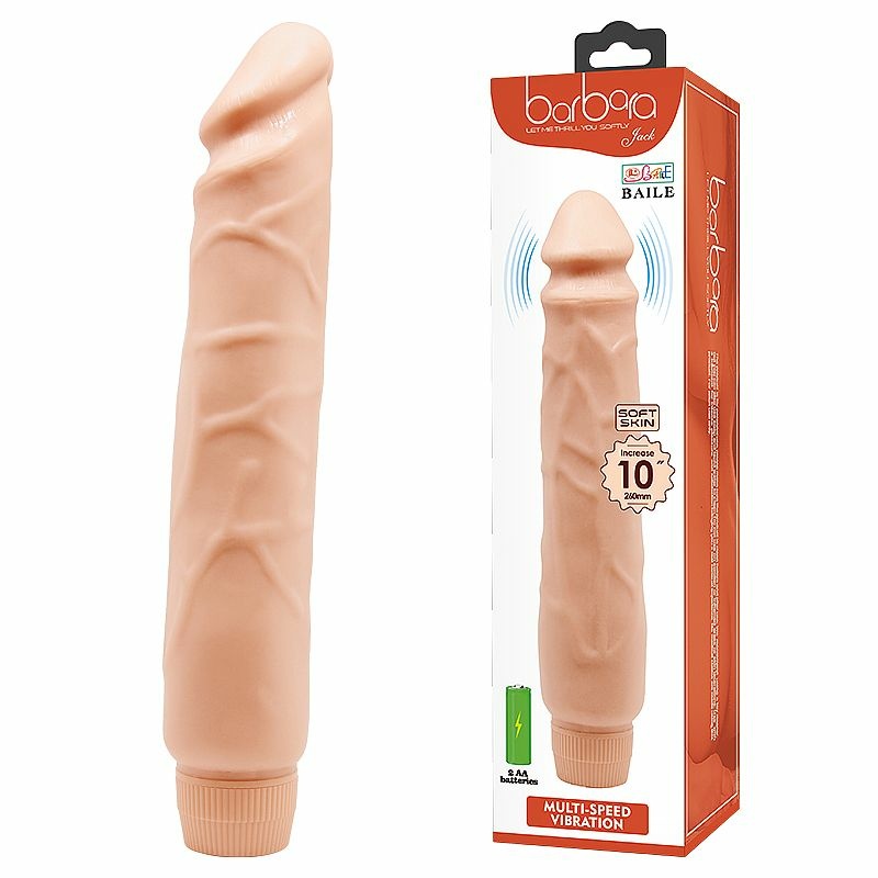 VIBRADOR 25,5X4,9CM - BARBARA JACK