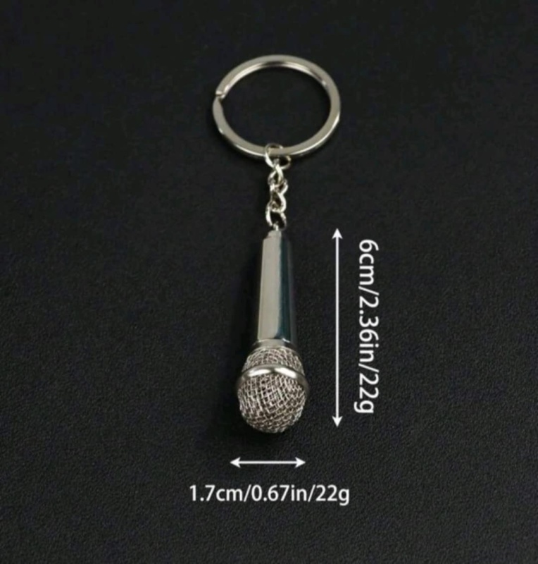 Llavero micr贸fono Llavero micr贸fono