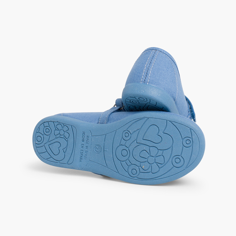 merceditas niña velcro fino azul