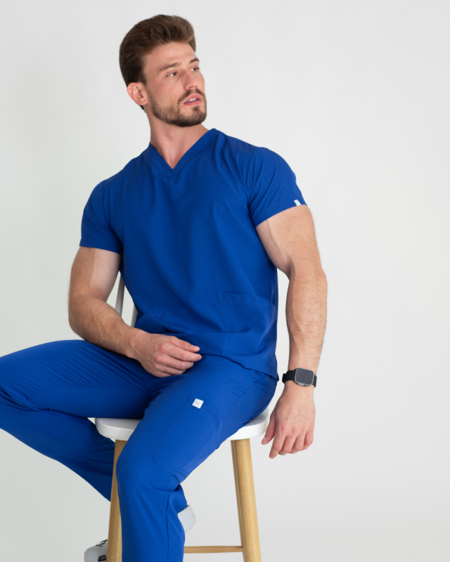 Ambos Mateo Azul Francia