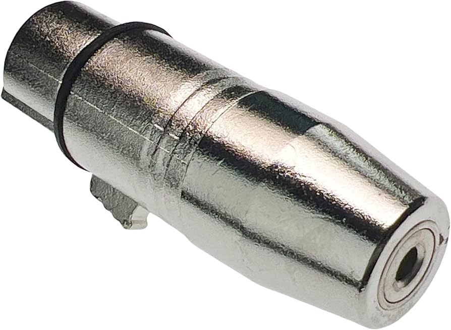 Adaptador XLR hembra a 3.5 mm hembra