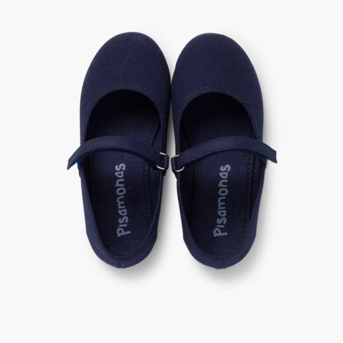 mercedita niña velcro marino