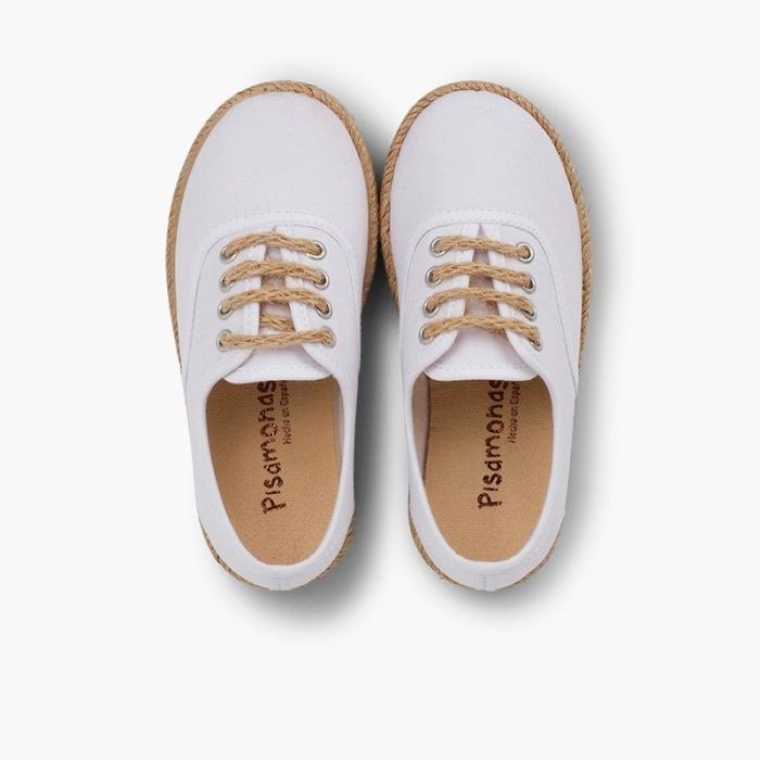 blucher lino base yute blanco