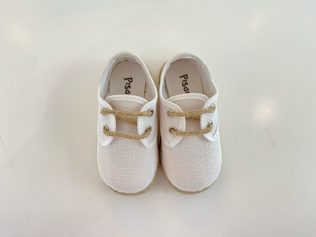 blucher lino base yute blanco