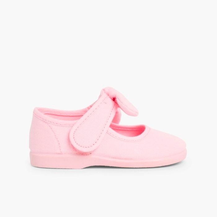 mercedita lona velcro angelito rosa