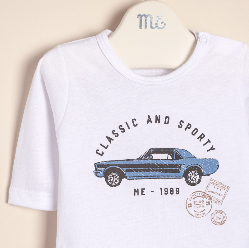 body classic and sporty blanco