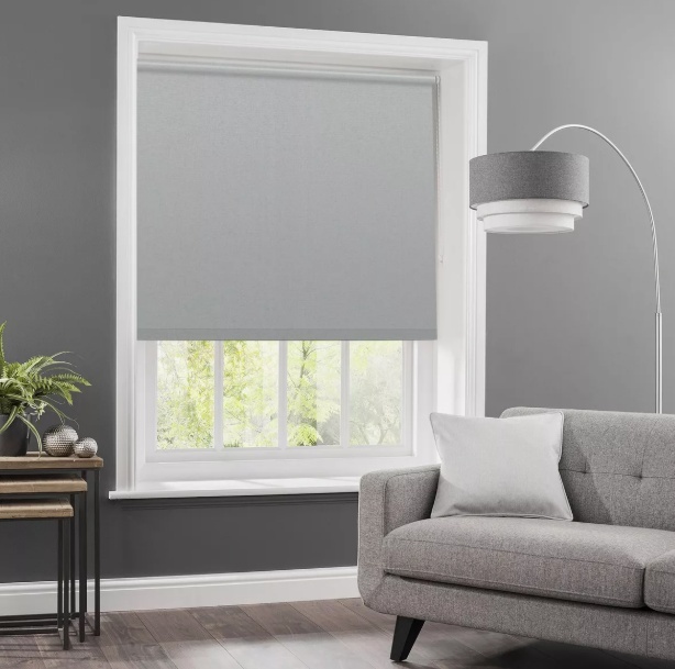 CORTINA ANTISOLAR ROLLER 090X180CM GRIS